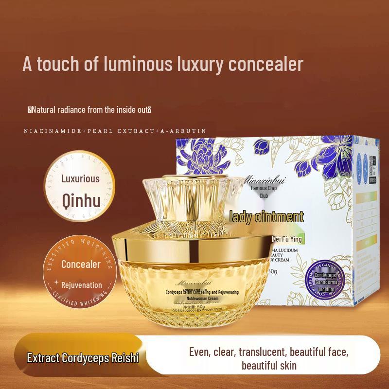 Ming Xin Hui Cordyceps Reishi Hydraterende Verhelderende Crème voor Vrouwen
