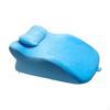 Neck Pillow Practical Washable Cover Bed Wedge for Relaxing Sleeping Reading Red
