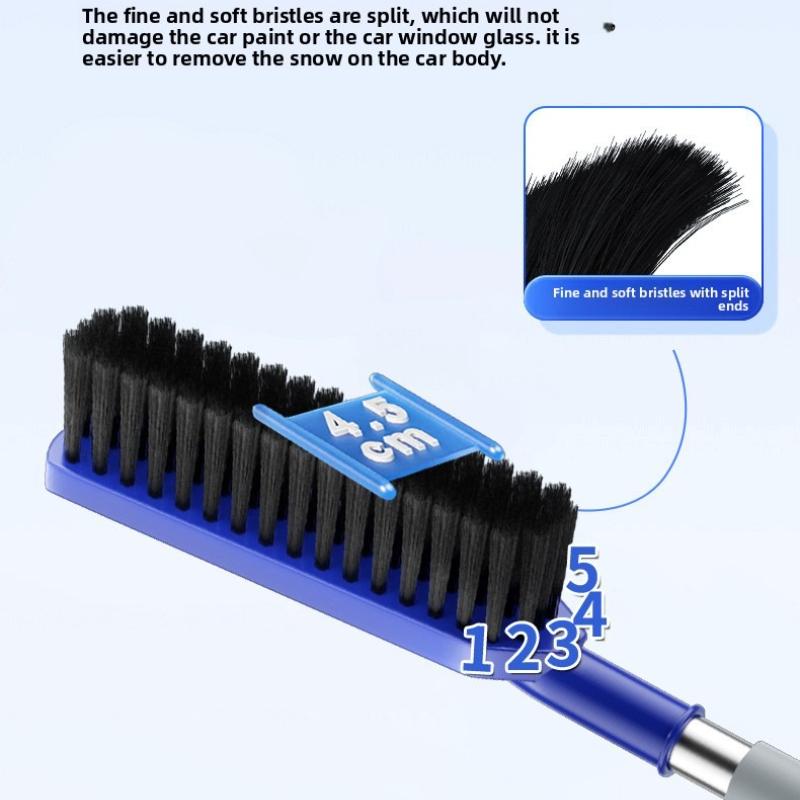 NEW Car Multi-functional Snow Removal Shovel Two-in-one Snow Removal Brush for Winter Car Ice Removal Brush