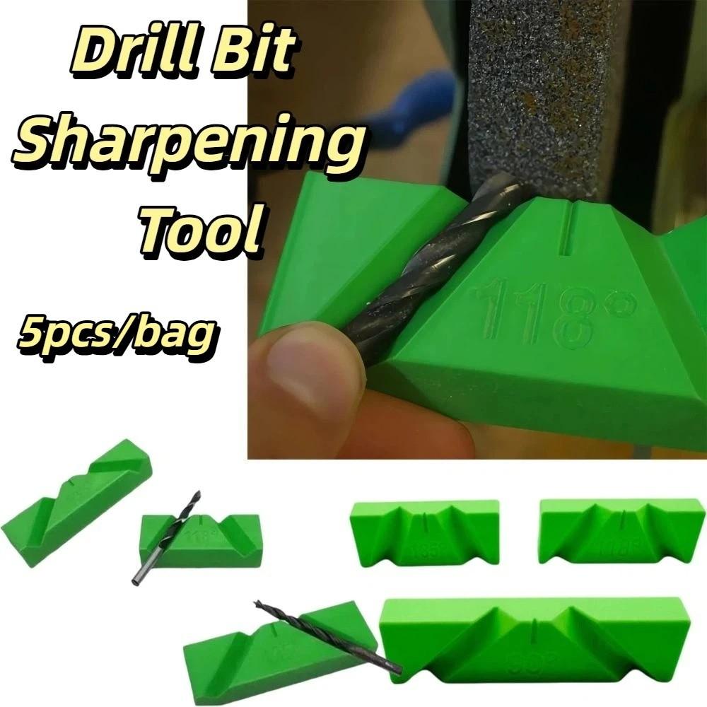 Lightweight Construction Portable Drill Bit Sharpener Wear Resistant Sharpener  Home Maintenance