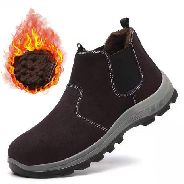 Неразрушимые кроссовки мужские рабочие туфли роскошные защитные туфли мужские — фото 8