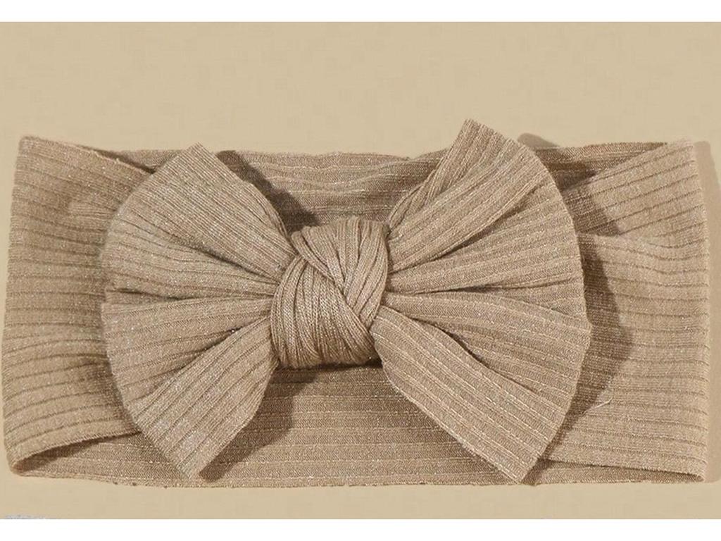 Baby Headband: Cute Fontanelle Protection Bow for Kids - Wide, Lightweight, Non-Tightening for Spring/Summer