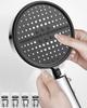 140mm Diameter Round Shower Handheld with 6 Shower Powerful Boost Water Cleaning Compatible with Low and High Water Water Gentle On the Body and Deep