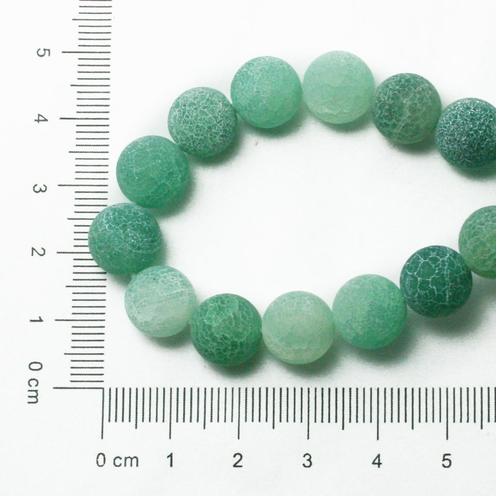 Natural Stone Frost Crab Colorful Carnelian Round Loose Beads 6 8 10 12 14MM For Jewelry Making