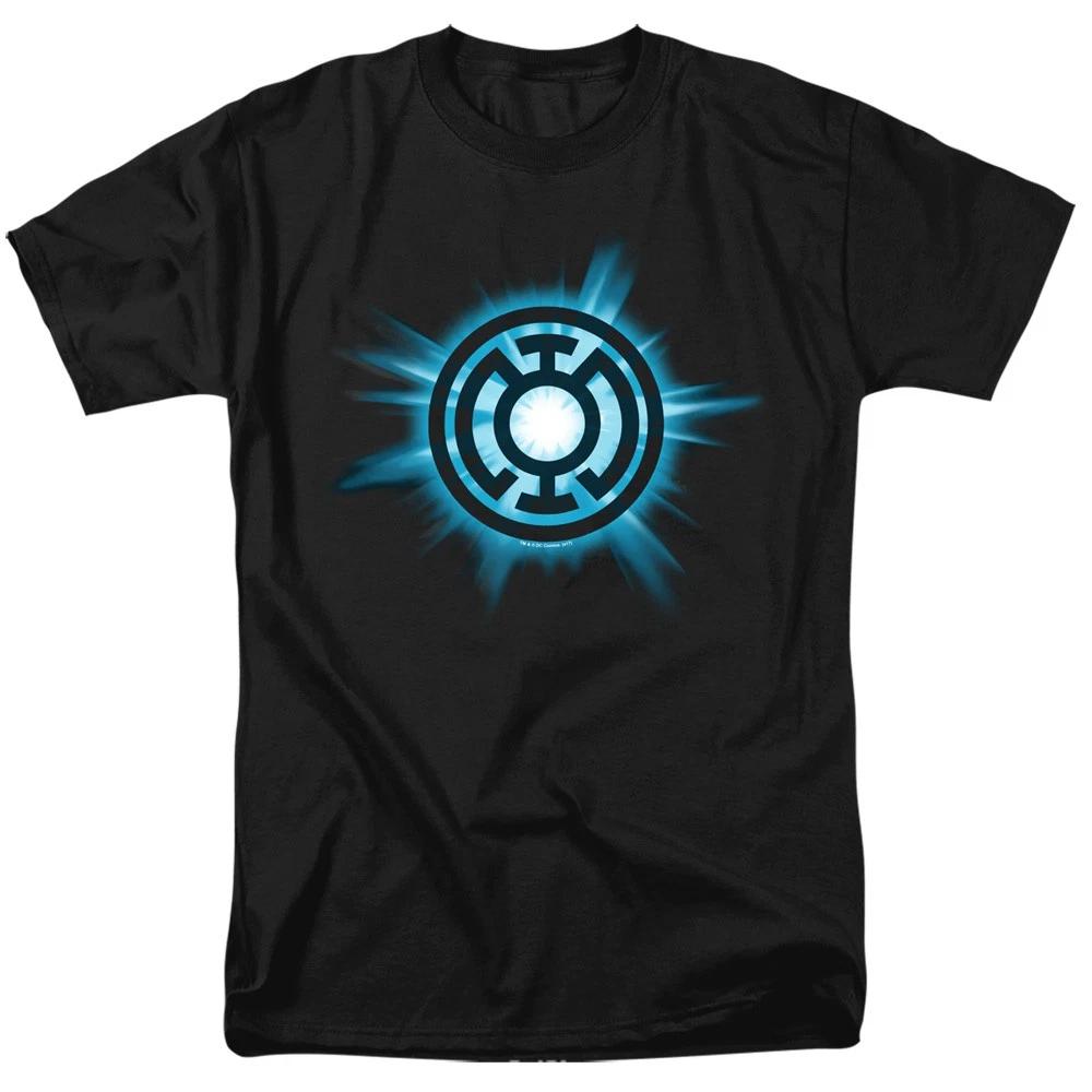 Green Lantern Corp Blue Glow DC Comics Licensed Adult T-Shirt XXXL