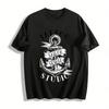 Vintage Sailor Spirit Anchor Print T-Shirt Unisex Casual Top Pure Cotton T-shirt