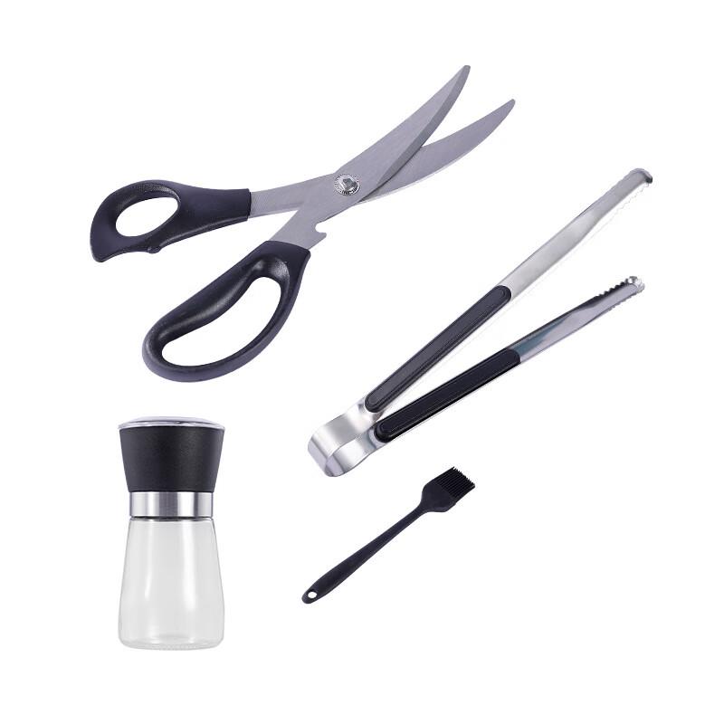 BBQ Scissor Tongs & Tool Set
