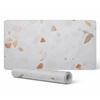 Protective Decorative Mat for Office Desk Terrazzo In Pastels 100X50 Cm