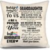 To My Bonus Daughter Gift Ideas Throw Pillow Covers for Bonus Daughter from Bonus Mom Bonus Dad Birthday Graduation Thanksgiving