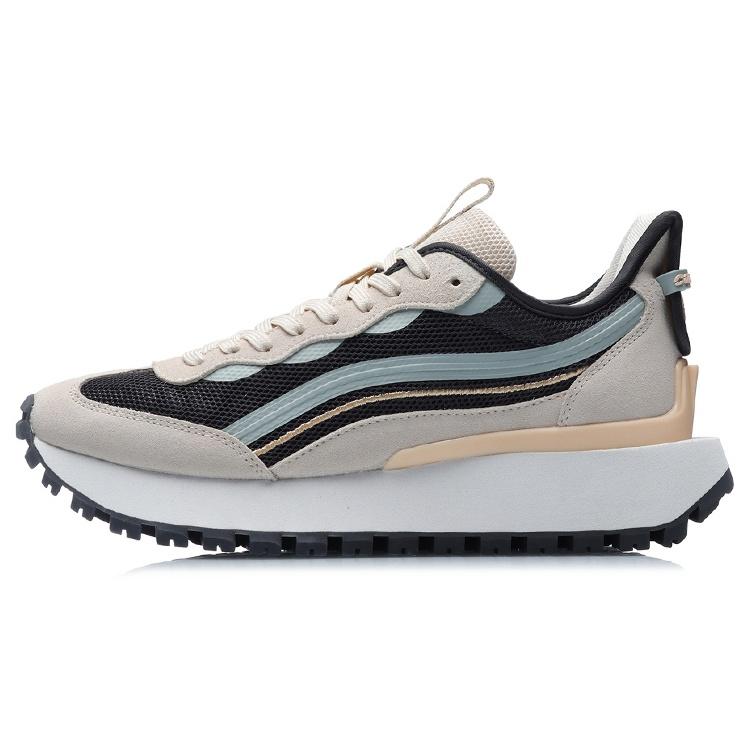 (WMNS) Li-Ning ChengFeng Cream White Black Women s AGCR278-5 EU 39