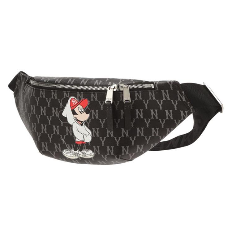 New MLB Disney, Collaboration Artificial Leather Crossbody Bag, Sling Bag, Fanny Pack Regular Unisex Multicolor 32BGKC011
