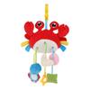 Baby Plush Animal Hanging Rattle Toy Baby Rattles Mobiles Cute Hanging Bell Educational Baby Toys For Stroller Crib Decoration