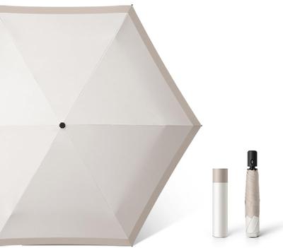 210g Folding Parasol with UV Complete Light and Heat Automatic Opening and Compact Folding Parasol with UV Windproof and Suitable for Both Sunny and