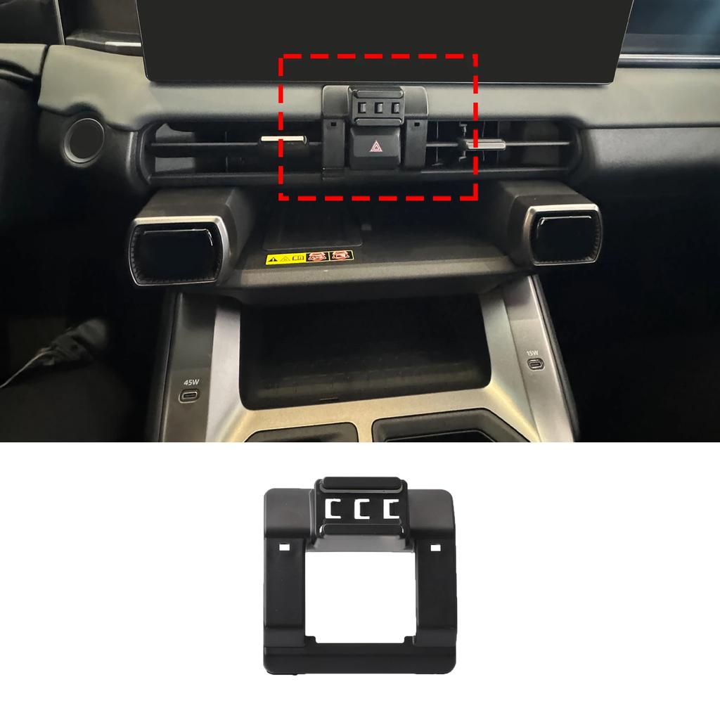 Pro Toyota RAV4 2026 2027 Pravostranné řízení Levé řízení Integrovaný držák telefonu na displej Držák Autopříslušenství