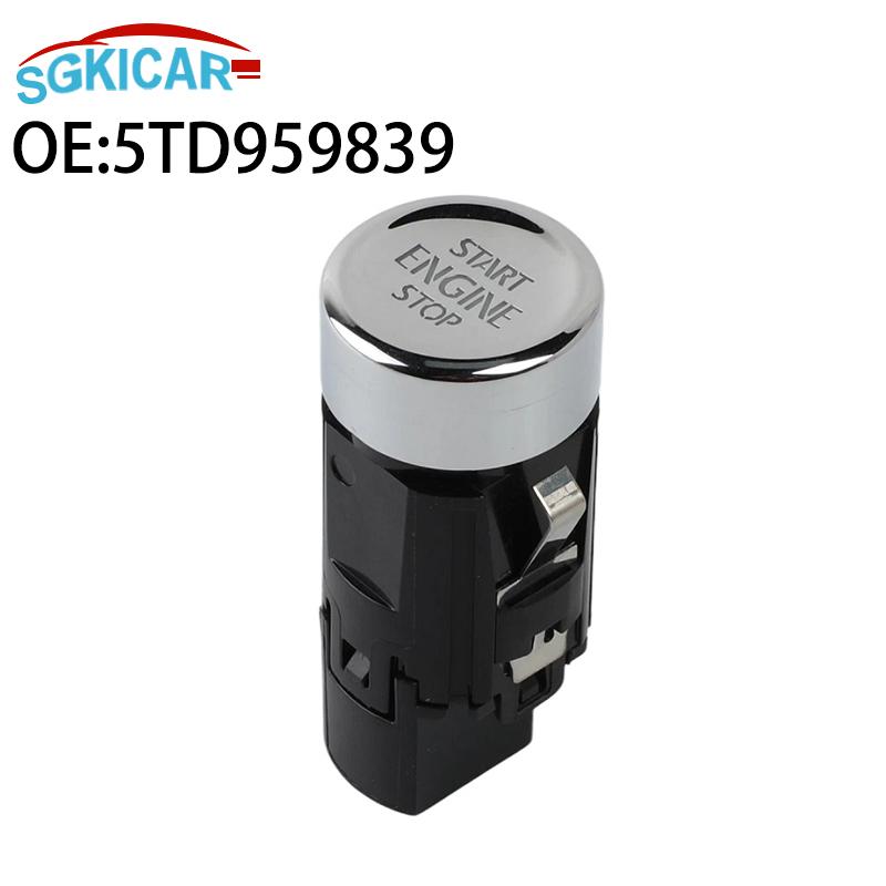 5TD959839 Car Engine Start Stop Switch Button For Volkswagen Touran 2016-2022