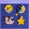 Eye-catching The Little Prince Metal Pin Unique Design Brooch For Backpack Decor