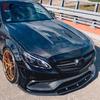 Mercedes C-Class W205 C63 Carbon Fiber PSM Style Front Lip Splitter