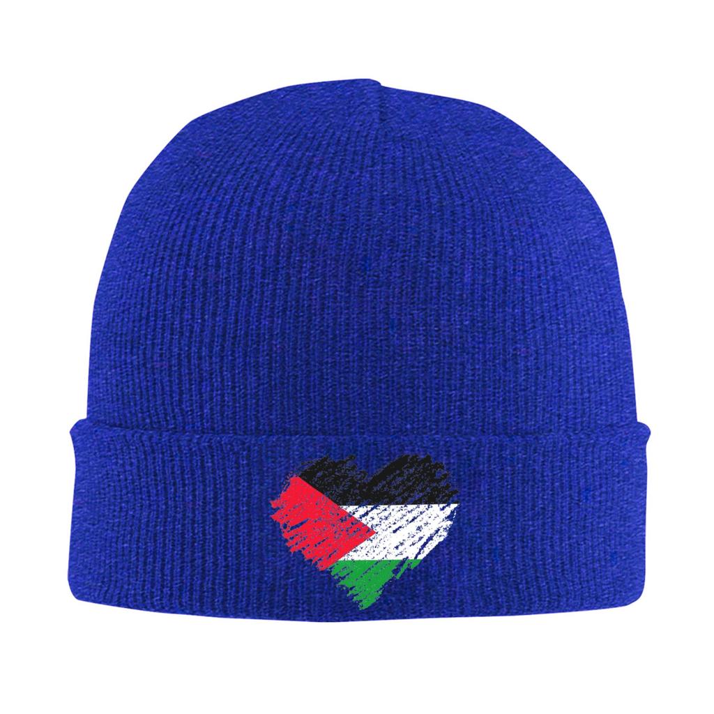 Bonnet Hats Beanie Hats Autumn Printed Knit Hat Cool Female Male Hippie Warm Soft Cap
