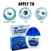 ZB Anti Fatigue Eye Drops Blueberry Cold Compress Gel Dry Care Cleaning Moisturizing 15ML