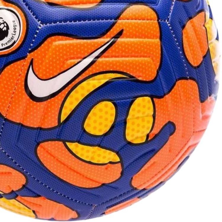 Nike Size 5 Soccer Ball Pu Unisex Blue Orange DC2210-810