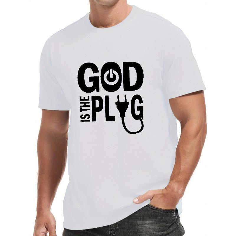 

Men s Graphic Tee - Casual & Sporty Short Sleeve T-Shirt, Breathable , Machine Washable - Perfect for Summer Outings S