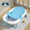 Foldable Baby Bathtub - Large, Sit or Lie for Kids, Newborn Bath Essentials for Home Use