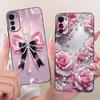 Silicone Case For Motorola Moto E32 E32s Cover Fashion Cartoon Dragon Painted Fundas Soft TPU Bumper For MotoE32 MotoE32s Casing