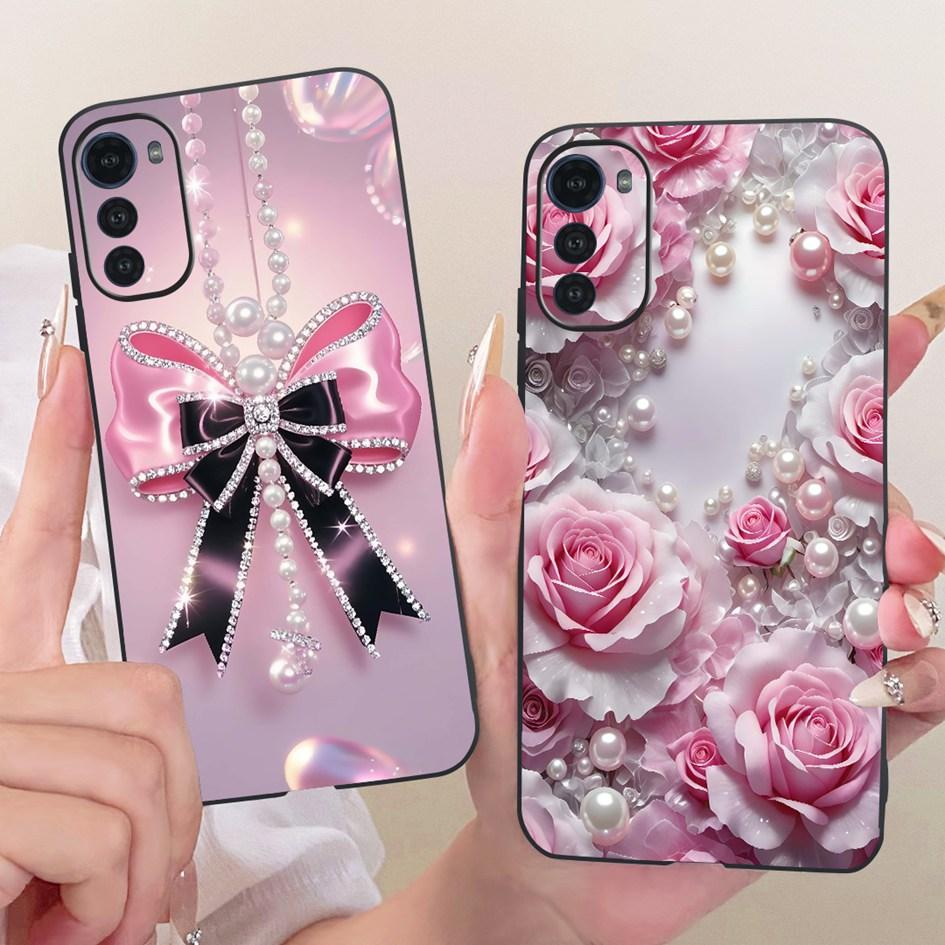 Silicone Case For Motorola Moto E32 E32s Cover Fashion Cartoon Dragon Painted Fundas Soft TPU Bumper For MotoE32 MotoE32s Casing