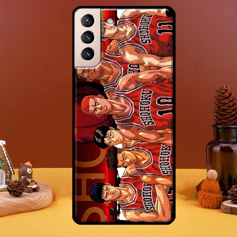 Slam Dunk Anime Manga Case For Samsung Galaxy S21 S20 FE Note 20 S22 Ultra Note 10 S8 S9 S10 Plus Phone Cover