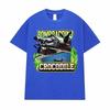 Bombardino Crocodilo Meme T-Shirt Men Women Short Sleeve Cotton Tees Funny Graphic T-shirt Y2k Outfit Summer Tops Men's Clothing