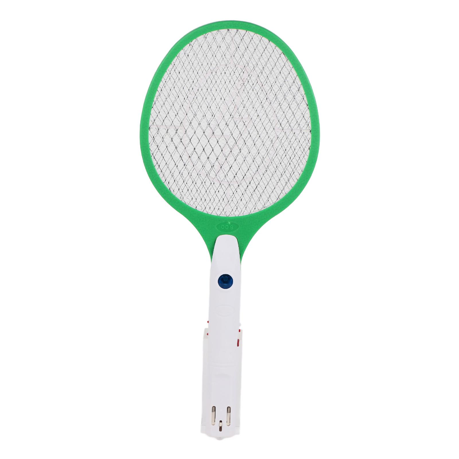Electric Bug Swatter Racket Re able Mosquito Fly Killer (red)