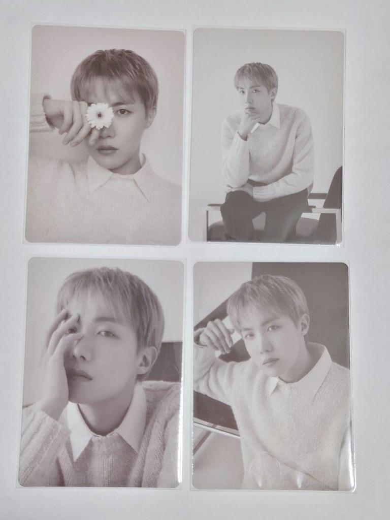 [USED] BTS MONOCHROME Mini Photo Cards J-hope, RM, Unit