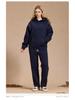 2025 A/W Men's Oversized Hoodie & Sweatpants Set: Trendy Loose Plus Velvet, Thickened and Comfortable