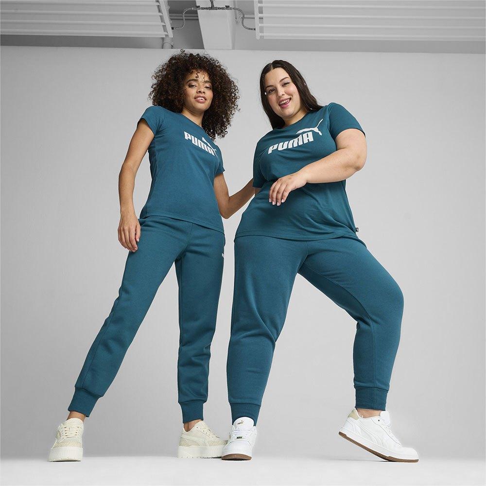 PUMA Sweatpants Regular Fit Green