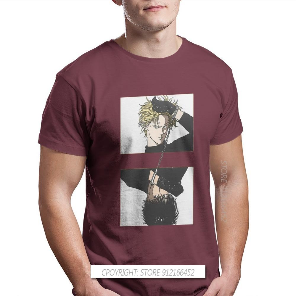 Banana Fish Lynx Okimura Eiji Unisexga Aime Tshirts For Unisex Asheiji Edit Ofertas Graphic Oneck Cotton Streetwear