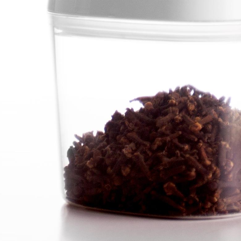 KADAX Pojemnik Na Żywność Przyprawy Produkty Sypkie Z Pokrywką Plastikowy