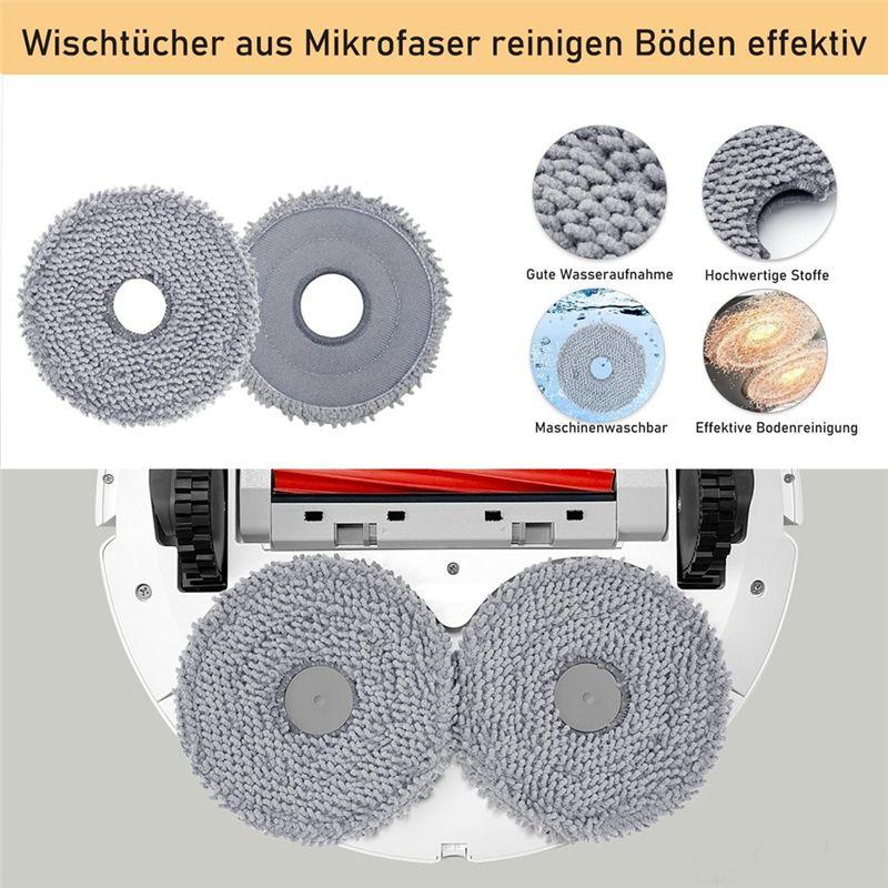 A20F-For Roborock Qrevo Curv Main Side Brush Hepa Filter Mop Cloth Dust Bags Robot Vacuum Cleaner Accessories