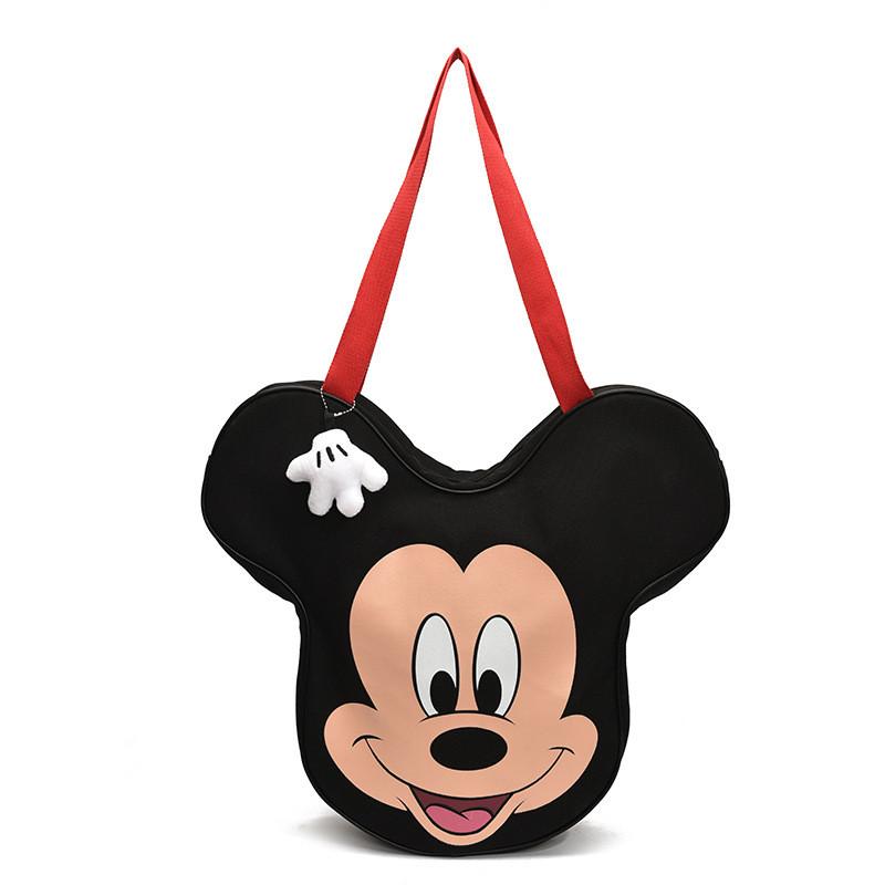 Modische Tasche im Mickey Maus Stil für Damen mit großem Fassungsvermögen aus PU-Material, perfekt für den täglichen Gebrauch