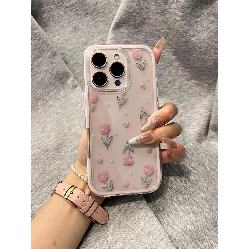 

Full Screen Flower for IPhone16ProMax for Apple Phone Case 15/13/1 2/14 All Inclusive 11 New Models For Apple 16PROMAX