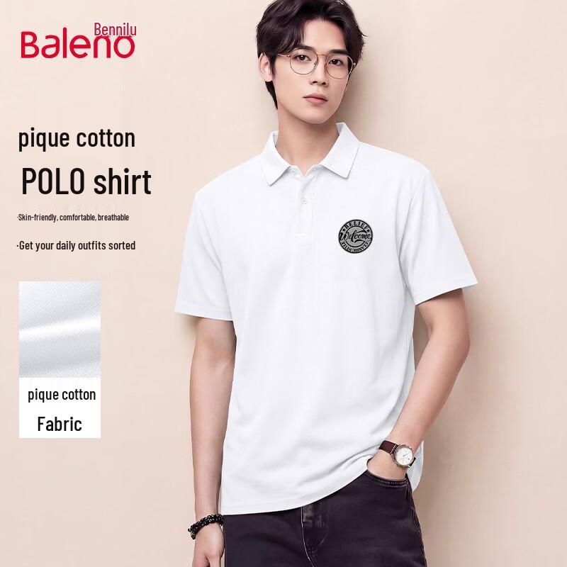 Baleno Men s Summer Short-Sleeve Polo Shirt 3XL
