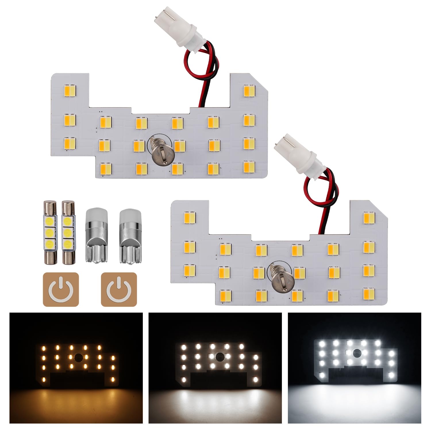 

Mixsuper New Stepwgn RP6 RP7 RP8 LED Room Lamp LED Light Interior Light Spada Air Interior LED Room Lamp Set 5 Brightness Levels Three Color