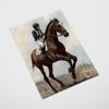 Plakat Reiter Pferd Bilder