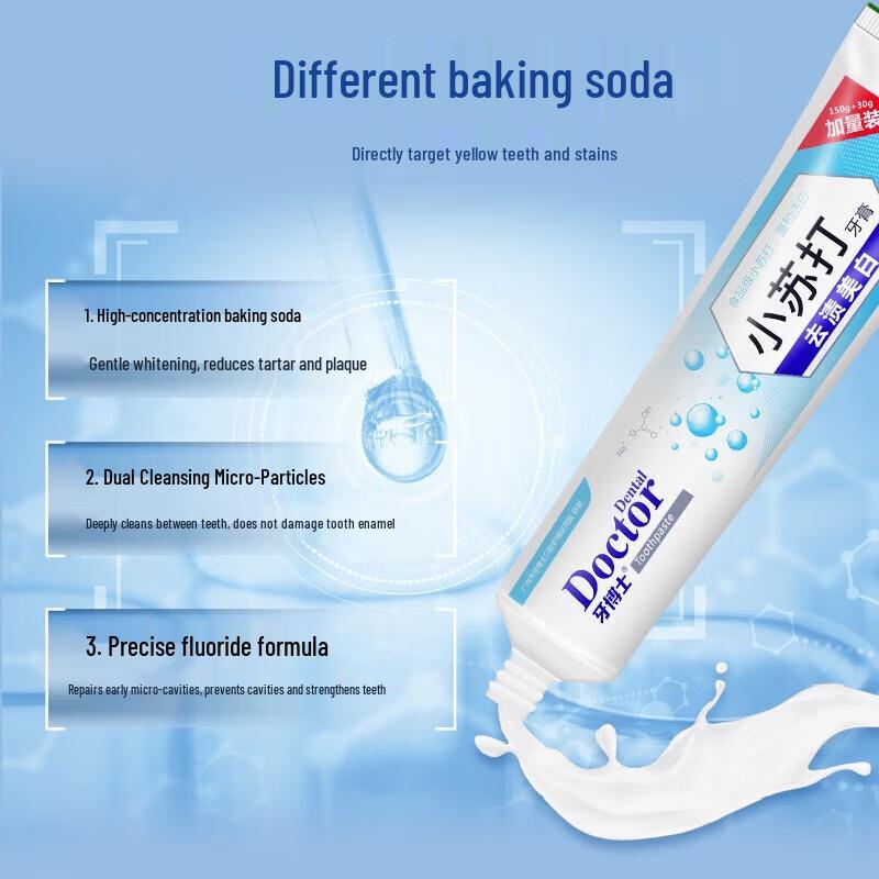 Ya Boshi Baking Soda Whitening Toothpaste