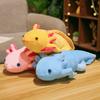 Roztomilý barevný plyšový axolotl Rozkošná Kawaii salamandra Plyšová zvířátka Měkký mačkací plyšák Dárek Pro dětský pokoj Dekorace