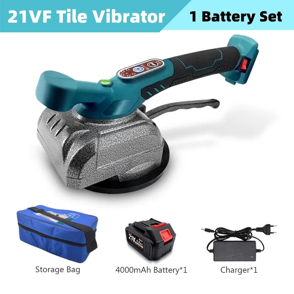 12VF 21VF Tile Tiling Machines Electric Wall Floor Tiles Laying Vibrating Tools Suction Cup Adjustable Automatic Floor Vibrators