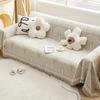 Chenille narzuta na sofę uniwersalny ręcznik na kanapę odporna na kurz poszewka na poduszkę antypoślizgowa dla kota osłona chroniąca przed zarysowaniami koc na sofę dywan