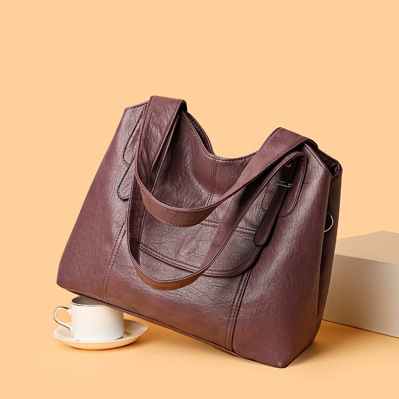 Dámská taška přes rameno z měkké kůže