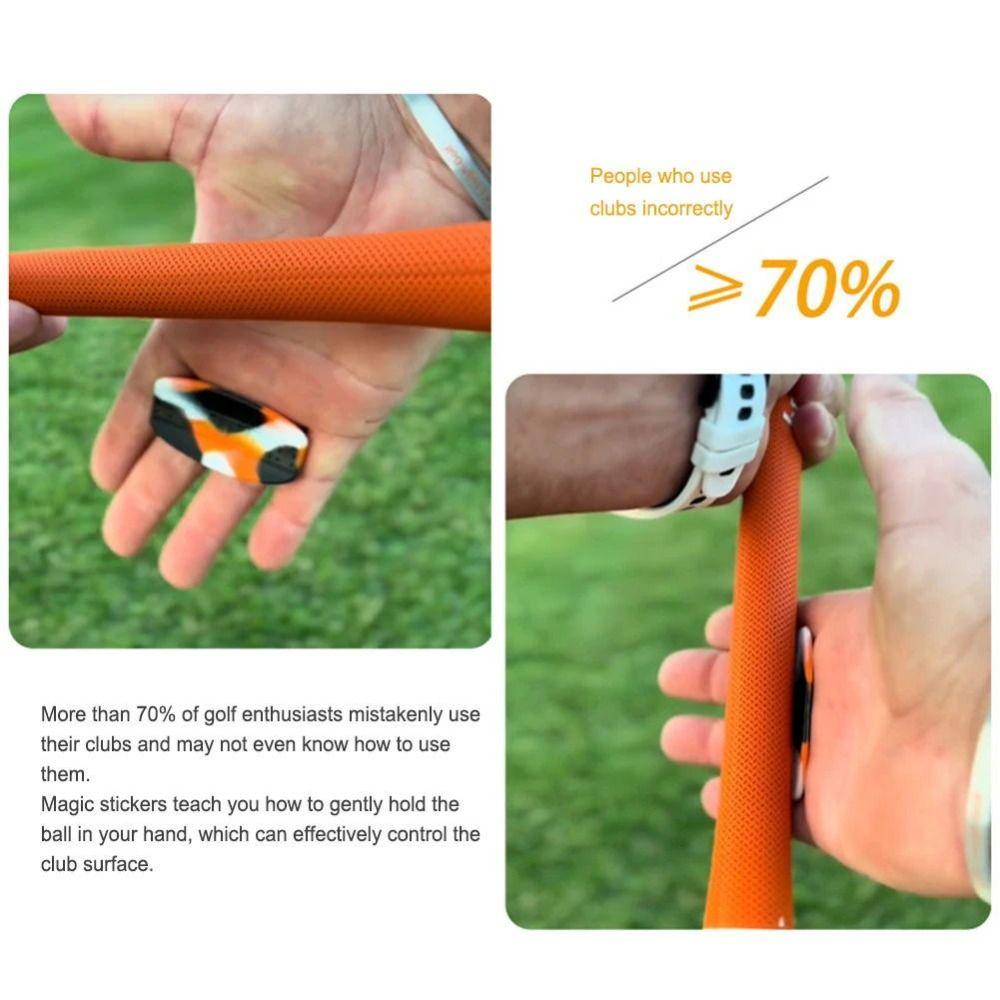 Enhanced Ball Control Golf Magic Stick Correct Posture T-shaped Grip Golf  Outdoor Indoor