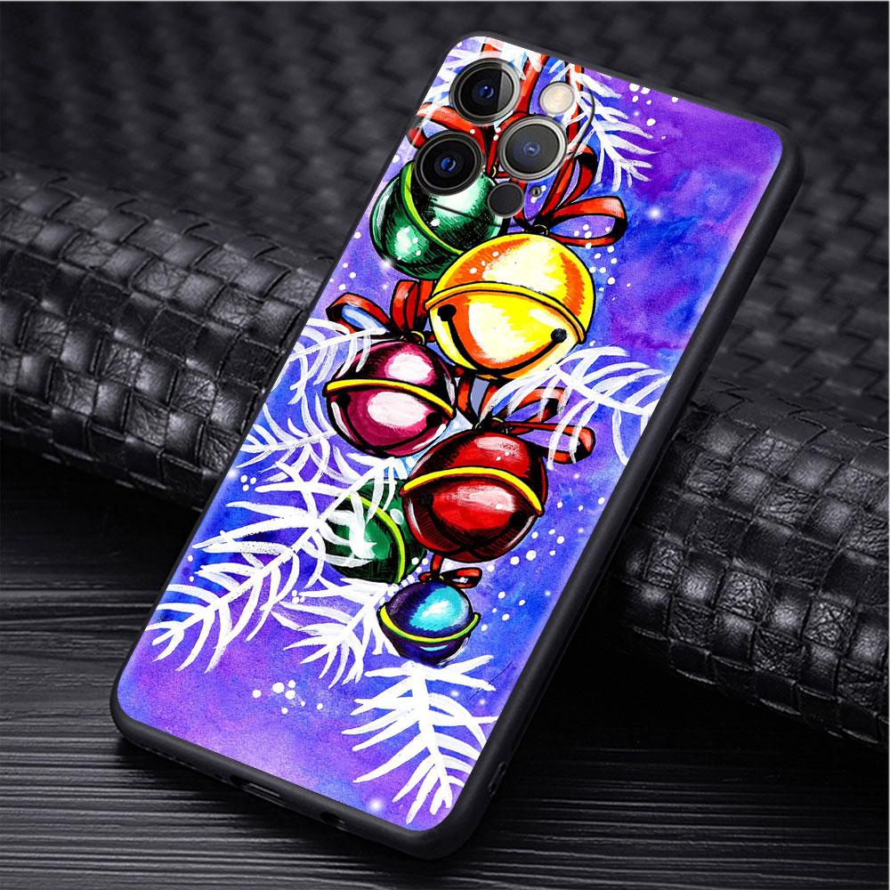 Merry Christmas Case For Apple iPhone 14 Pro Max 13 11 12 Mini SE 7 8 Plus X XS 6 6S Silicone Shell Phone Cover Soft TPU Funda