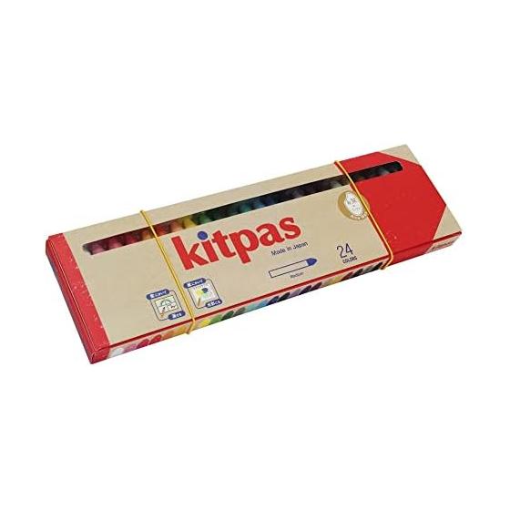 Nippon Rikagaku Kitpass Средний рисовый воск 24 цвета KMRW-24C